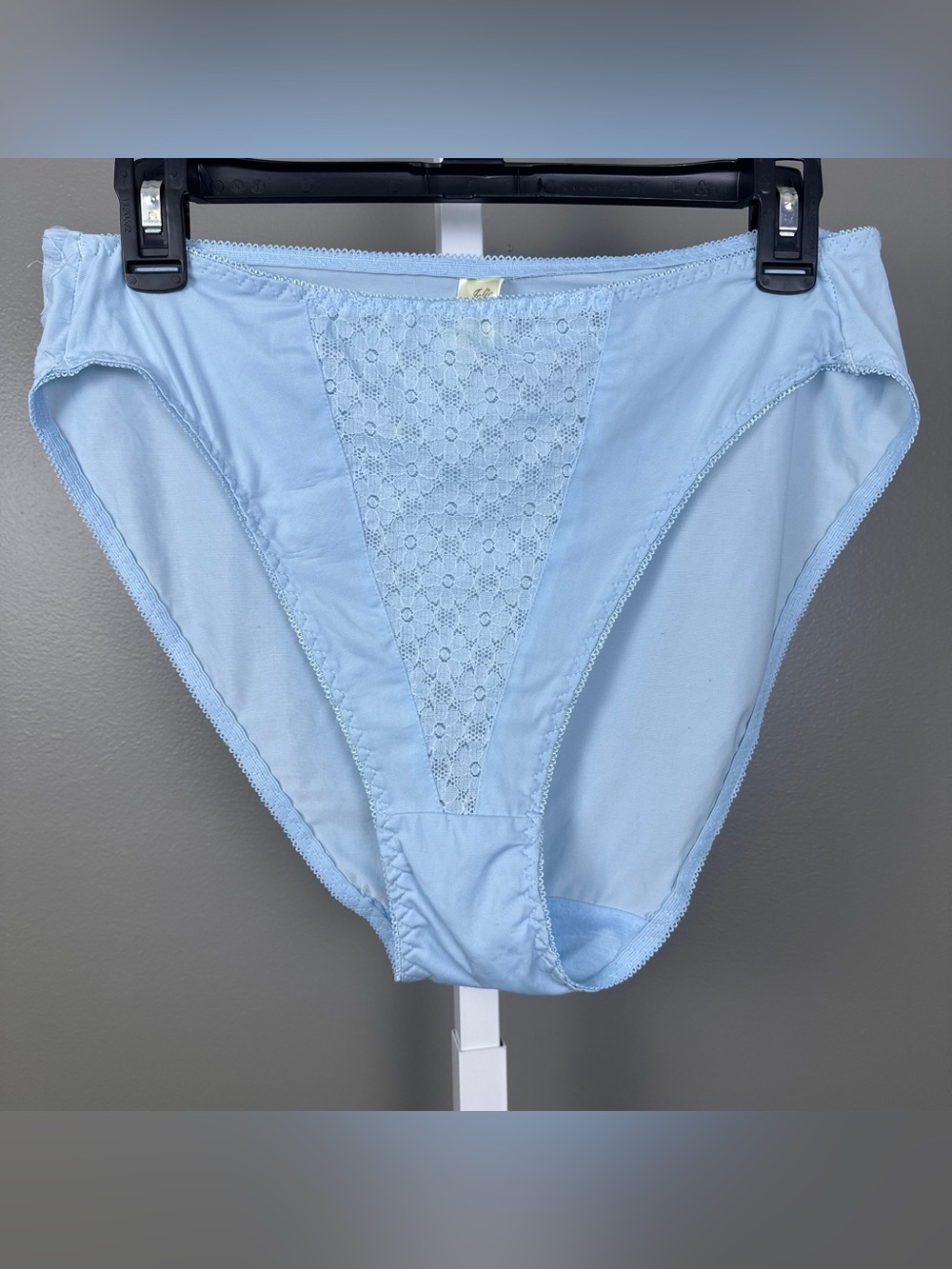 Vintage Jolie Intimates Plus Size 10 Panties High Waist Bikini Hi Cut 100% Nylon